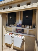 Batterie LiFePO4 CFE-5 5,12 kWh 5 kWh 51,2 V 100 Ah pour système de stockage d'énergie domestique, 6000 cycles, murale, solaire, CAN, garantie 5 ans