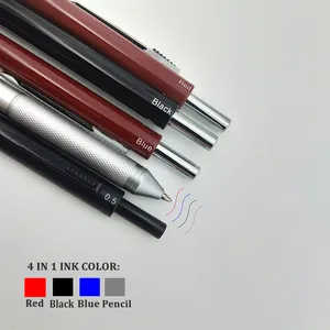 RED Ballpoint Pens 0.7mm Fine Point CLARO Aspire Smooth Ink Ball Pens Soft Grip