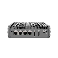 PC industriel embarqué sans ventilateur OEM ODM Intel Core I3 I5 I7 I9 avec 2 ports LAN, 6 ports RS232 RS485 et GPIO pour l'automatisation industrielle et les passerelles IoT