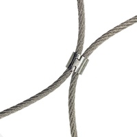 Direkt vom Hersteller: Edelstahl 304 316 316L Drahtseilnetz, Verzinktes Stahlseilnetz für Tiergehege und Zoo-Architektur