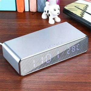 <span class=keywords><strong>Cargador</strong></span> inalámbrico portátil con pantalla LCD, dispositivo con despertador Digital LED y pantalla de temperatura, OEM - Product Image 6