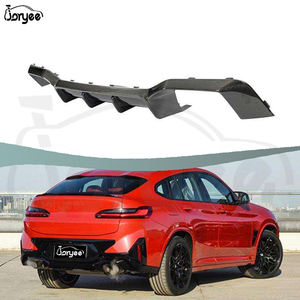 Difusor de Parachoques Trasero de Fibra de Carbono, Alerón, Kit de Carrocería, Piezas de Auto para <span class=keywords><strong>BMW</strong></span> X4 X4M M40i F98 G02 <span class=keywords><strong>2023</strong></span> 2024, Accesorio de Tuning - Product Image 2