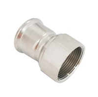 Adaptateur de presse en acier inoxydable SS304 avec extrémité à filetage femelle