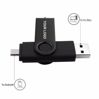 Clé USB rotative intelligente Type-C OTG 64G 32G 16G 8G 4G, clé USB, clé mémoire, clé USB Android OTG