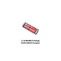 Diode Zener ZMM27 ZMM27PF 25,1-28,9V 500mW Verre LL-34 MiniMELF SMD Montage en Surface +/-5% 100% Originale et Traceable Code de Lot
