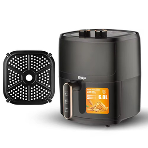 Friteuse à air multifonction 6L, four à air chaud numérique sans huile avec fenêtre de visualisation - Product Image 2