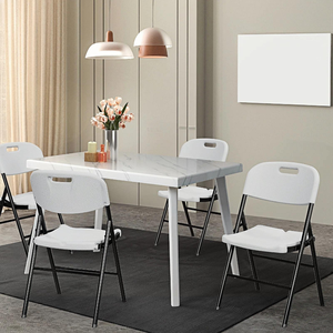 Chaises pliantes en plastique blanches M-22, bon marché, <span class=keywords><strong>pour</strong></span> l'extérieur, les conférences, les mariages, vente en gros - Product Image 5