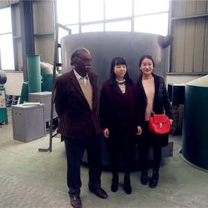 Four à charbon de bois Hengyuan THL-5 à roulement motorisé, largement utilisé, capacité de 4,5-5 tonnes/jour, certifié CE, volume efficace de carbonisation de 8m³ - Product Image 6