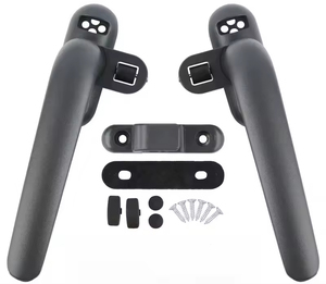 Con lăn xử lý cửa sổ trượt xử lửa-cửa sổ Hợp kim nhôm xử lý với khóa bên ngoài khóa-cửa & cửa sổ phần cứng - Product Image 5