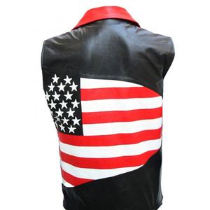Chaleco de Cuero para Motocicleta de Alta Calidad Hecho a Medida para Hombre, Estilo Casual Hip-Hop, Tejido de Poliéster Transpirable y Cálido, Prenda Exterior Única - Product Image 2