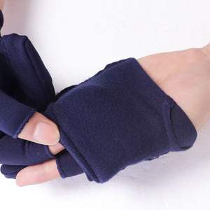 Gants de sport chauds pour les déplacements en extérieur, douceur douce pour la peau, polaire intégré monocouche pour la chaleur et l'isolation - Product Image 1