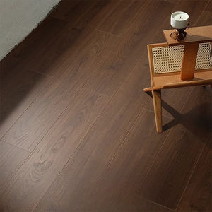 Plancher en bois stratifié médiéval en noyer noir Plancher en bois massif rétro imitation maison en bois Grain de bois - Product Image 1