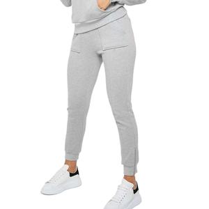 ชุดเสื้อฮู้ดดี้และกางเกงวิ่งสำหรับผู้หญิง ชุดวอร์มมีซิปที่ชายเสื้อและกระเป๋า 3 ช่อง ดีไซน์ทันสมัยและสวมใส่สบาย - Product Image 6