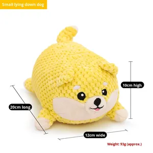 Colección de Juguetes de Peluche Duraderos para Perros, Juguetes Masticables Indestructibles para Juego Interactivo, Juguetes para la Dentición y Limpieza de Dientes - Product Image 6