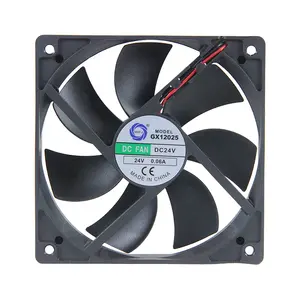 MEIXING GX12025 12V/24V 0.06A1500RPM 120x120x25mm 4 inç DC eksenel Fan topu kol düşük gürültü soğutma radyatörü Fan