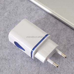 High Quality Factory Dual <b>Usb</b> Wall Charger 5V2.1A Cell Fast Chargers Travel Charging - Product Image 6