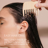 Huile de croissance des cheveux OEM à l'argan et au romarin, traitement naturel anti-chute pour le cuir chevelu, favorisant une pousse rapide des cheveux