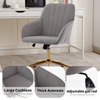 Chaise de bureau moderne réglable, chaise pivotante ergonomique pour la maison et la chambre