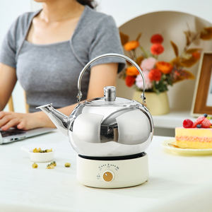 بيع بالجملة حار بيع Zhenneng غلاية 1.3L موقد ماء مغلي لاسلكي صفير - Product Image 3