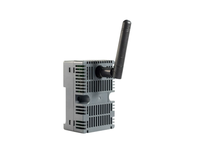 Capteur sans fil de température et d'humidité AHE100 470 MHz à montage sur rail DIN pour la surveillance de l'environnement des armoires de commutation et des unités de distribution annulaires