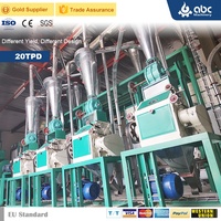 Machine commerciale de fraisage électrique de maïs à petite échelle de rouleau multifonctionnel pour la Mini usine de broyage/transformation de farine de maïs