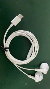 Auricolare personalizzato con logo 4ft 1.2M cablato tipo C per iPhone in-Ear USB C con cavo auricolare vivavoce per iPhone 15 - Product Image 2