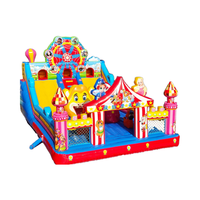 Château gonflable personnalisé LFT LFT-1 Mickey Mouse pour enfants, capacité de 50 personnes, portable