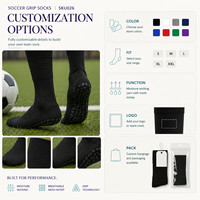 Chaussettes de football Logo anti-transpiration pour collectionneurs et acheteurs en gros avec service de correspondance des couleurs