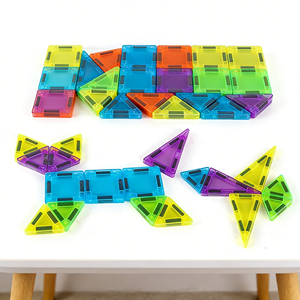 Juego de Bloques de Construcción Magnéticos de 3.75CM, 50 Piezas, Juguete Educativo STEM 3D, Juguete de Construcción Creativa para Niños Pequeños y Preescolares - Product Image 4