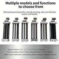 Machine automatique à pâtes double tension avec moteur 168 220V/380V universelle pour cuisines commerciales et usines alimentaires mondiales