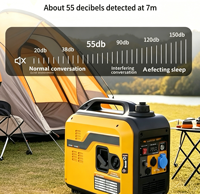 3kW 5kW Tragbarer Inverter-Generator Dual-Fuel Benzin LPG Propan 230V Superleiser Geräuscharmer Generator für Camping und Outdoor