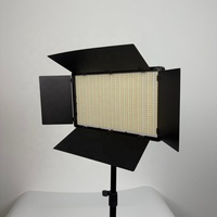 Lumière vidéo pour caméra LED-800 50W, température de couleur réglable, éclairage audio-vidéo professionnel, panneau portable, alimentation DC/batterie