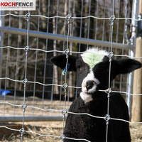 Vente en gros Galvanisé Bétail Cheval Chèvre Ferme Bétail Clôture Grillage Fixe Clôture Filet d'Acier Tricoté
