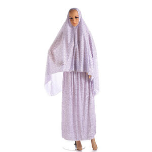 2 Potong/set Pakaian <span class=keywords><strong>Abaya</strong></span> Muslim Murah untuk Wanita - Product Image 5
