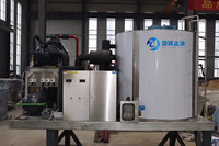 Vente flash : Machine à glace en flocons Haiyue 15 tonnes avec certification CE, machine à glace en flocons industrielle personnalisable pour usine de glace