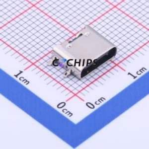 TYPE-C-31-M-29 USB Connector SMD Connector ( Connector Type: Type-C )( Gender: Female )( Mounting Type: Horizontal Mount ) - Product Image 1