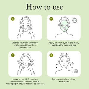 Logo tùy biến nhãn hiệu riêng làm sạch sâu làm dịu và bình tĩnh giữ ẩm da sáng Mung đậu bùn mặt nạ - Product Image 6