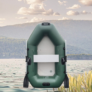 قارب صيد مستقر من شخص واحد ، رياضي مائي قابل للنفخ ، مركبة صيد مع أرضية هوائية للغواصين - Product Image 3
