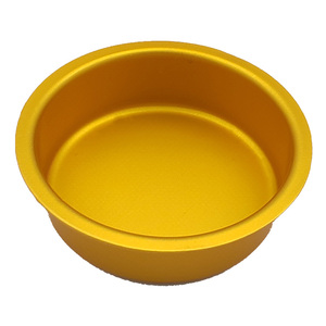 Decorazione per tavolo nuziale <span class=keywords><strong>Color</strong></span> <span class=keywords><strong>oro</strong></span> <span class=keywords><strong>portacandele</strong></span> <span class=keywords><strong>portacandele</strong></span> vuota Tealight tazza in alluminio forma rotonda - Product Image 1