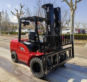 Montacargas Diésel Marca LGFT de Shanghái, 100% Nuevo, Capacidad de <span class=keywords><strong>4</strong></span>.5, 5 y <span class=keywords><strong>4</strong></span> Toneladas, con Motor ISUZU, Horquillas de 1520 mm, Torre de 3 Etapas de 4500 mm - Product Image 5