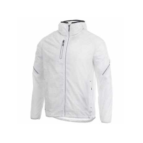 Men's Dustable Reflective Safety Jacket LED Flash Breathable Vest with Customizable Logo Waterproof Cotton & Polyester Material
