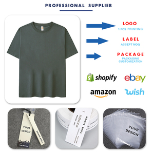 Camisetas de Hombre de Alta Calidad, 230 g/m², 100% Algodón, Suministro del Fabricante, Bordado de Logotipo Personalizado en Blanco y Sublimación - Product Image 4