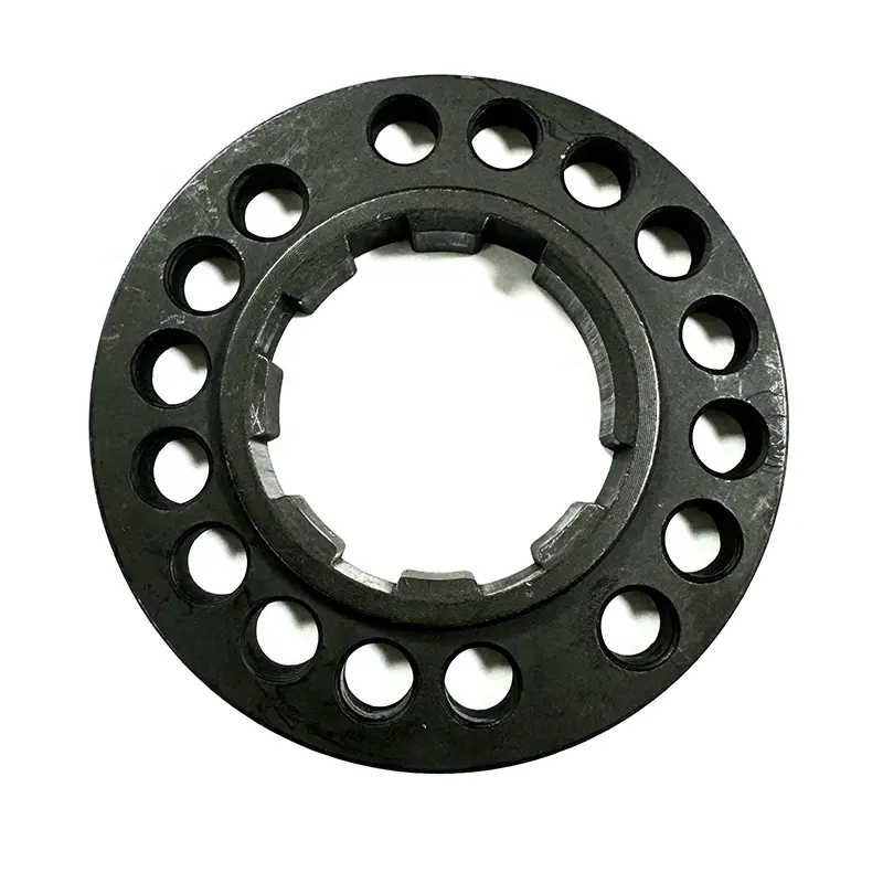 black cnc strain wave gear flange used for Tractor machinery accessories