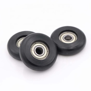 OEM personalizado plástico POM pu rodamiento de nylon puerta ducha corredor guía ventana corredera puerta pista ruedas de rodillos - Product Image 3