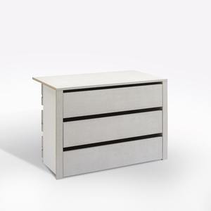 Commode intérieure SYSTEMA 3 tiroirs 99 cm effet tissu Liberty - Product Image 1