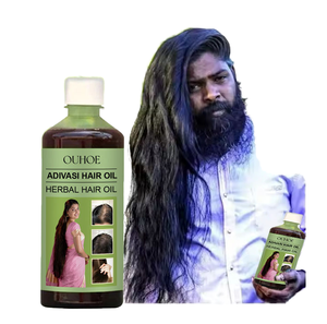 OUHOE 100mL Olio per Capelli alle Erbe Indiane Adivasi al Rosmarino, Riparatore per Capelli Danneggiati, Olio Essenziale per la Cura dei Capelli - Product Image 1