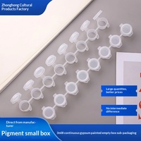 Ensemble de boîtes vides connectées pour mélange de peinture acrylique 3ml/8ml