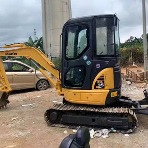 Excavateur sur chenilles Komatsu PC35 d'occasion de haute qualité 3.5 tonnes au meilleur prix Composants du moteur principal à vendre - Product Image 1