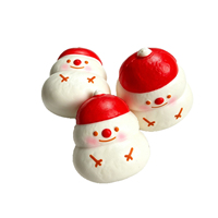 Nouvel Arrivage KJ : Jouet Squishy Cube de Noël à Remontée Lente, Jouet Sensoriel Anti-Stress et de Décompression