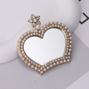 Nhà Máy Xách Tay Mini Thờ<span class=keywords><strong>i</strong></span> Trang Hợp Kim Kim Cương Tình Yêu Gương Tự Làm Đ<span class=keywords><strong>i</strong></span>ện Thoạ<span class=keywords><strong>i</strong></span> Di Động Phụ Kiện Trang Trí - Product Image 5